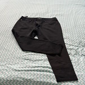 INC International Concepts Black Straight Leg Pants